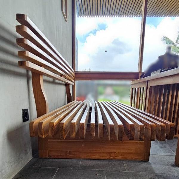 Teak Laminated Bench