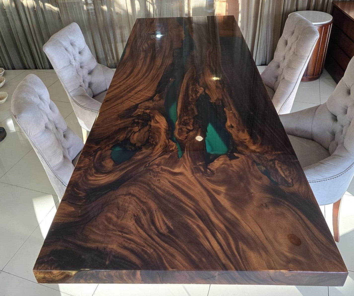 Plateaux de table epoxy