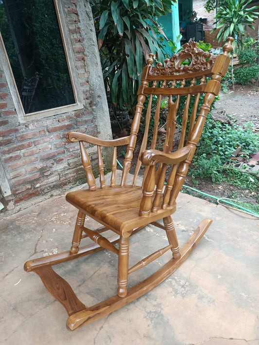 Rocking Chair in Teak Wood