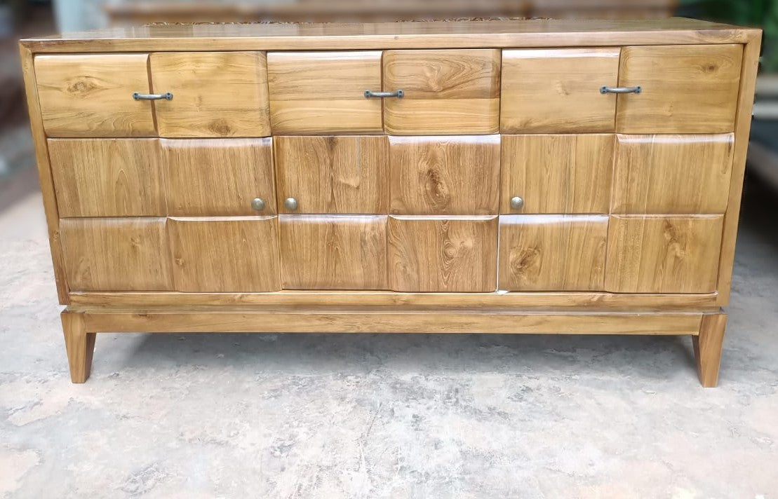 'Kubus Kayu' Teak Sideboard