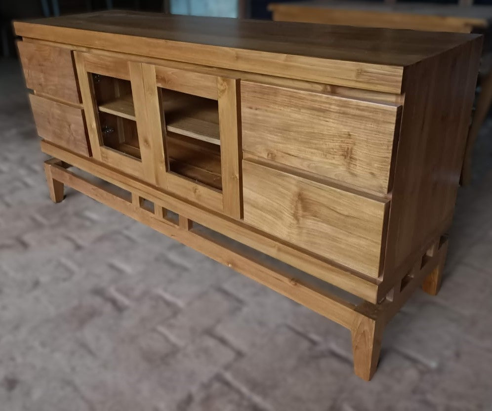 Teak wood sideboard