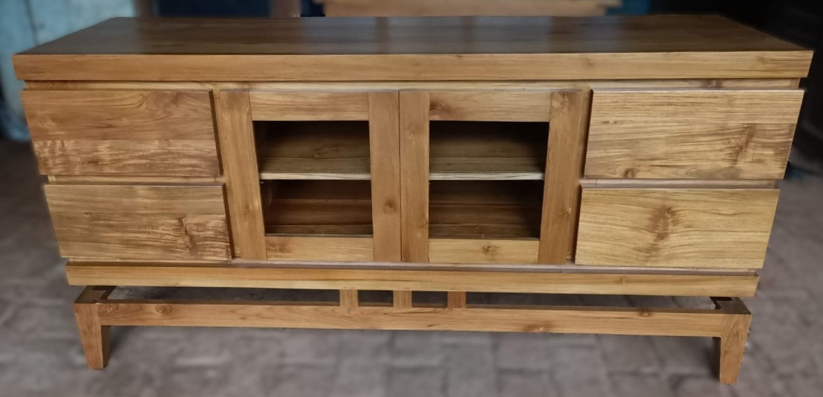 Teak wood sideboard